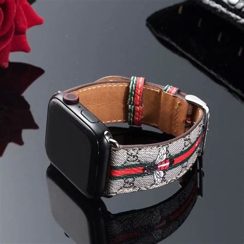 authentic gucci apple watch bands.